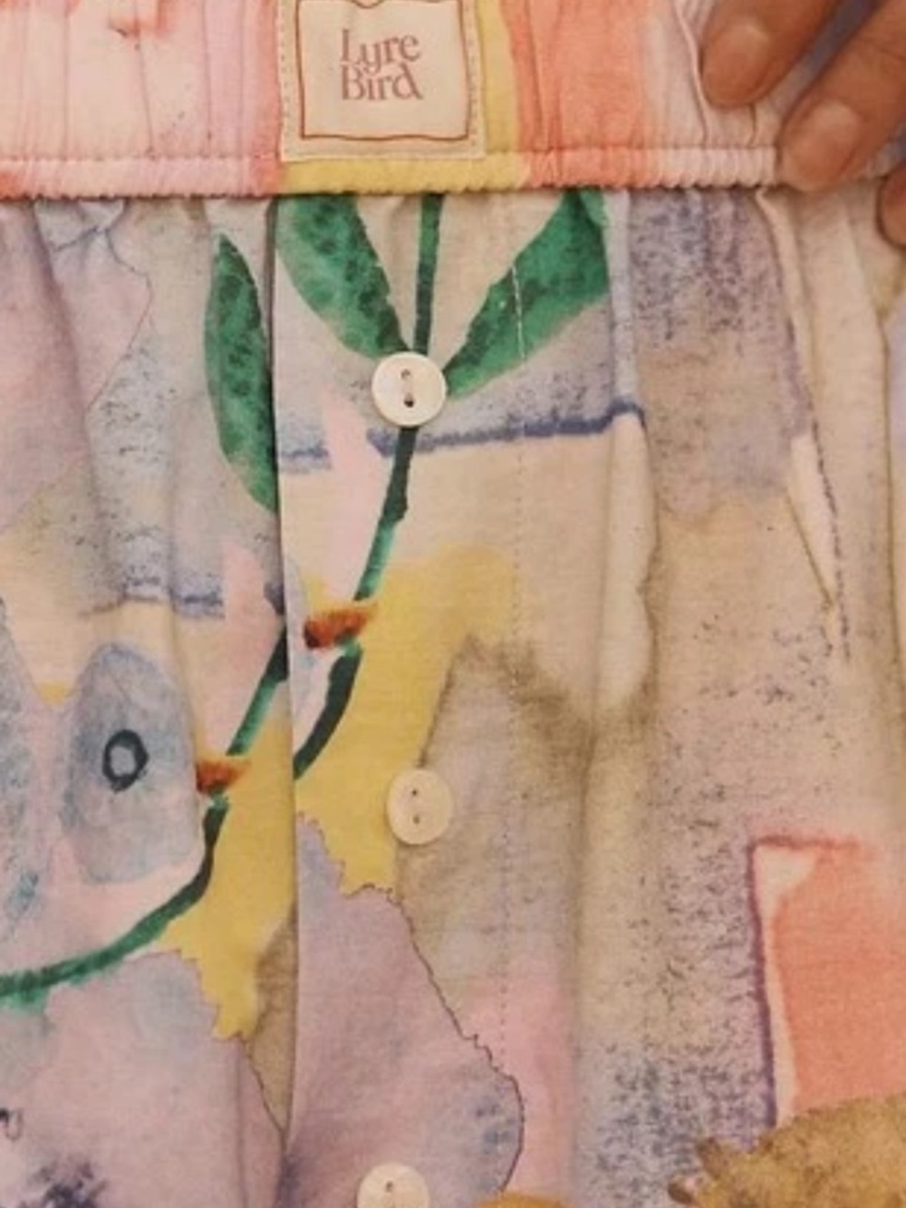 Anthropologie The Wren Boxer Pants Yumi Kimura 100% Cotton SIZE M NEW - Picture 4 of 8